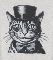 Preston The Noble Cat ~ Black ~ Light Granite T-Shirt