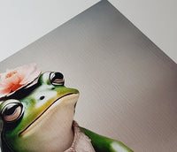 Prudence The Frog Princess Textured Print