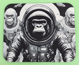 TwoAcreTees.com Roland The Astronaut Gorilla Mouse Pad