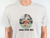 TwoAcreTees.com Rusty The Running Stuffed Horse Light Granite T-Shirt