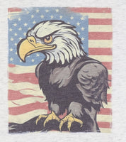 Scout The Patriotic Bald Eagle Light Granite T-Shirt