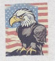 Scout The Patriotic Bald Eagle Ash Gray Long Sleeve Shirt