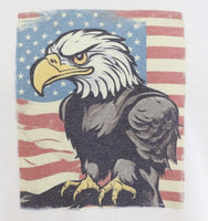 Scout The Patriotic Bald Eagle Crisp White Long Sleeve Shirt