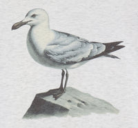 Seagull On A Rock Light Granite T-Shirt