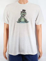 Sherman The Classy Alligator Light Granite T-Shirt