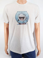 Thrasher The Shark In A Fish Bowl Light Granite T-Shirt