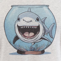 Thrasher The Shark In A Fish Bowl Ash Gray Long Sleeve Shirt