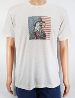 Victory The Steadfast Bald Eagle Light Granite T-Shirt