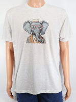 Wilbur The Fashionable Elephant Light Granite T-Shirt