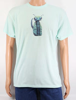 Willy The Wooly Worm Ice Teal T-Shirt