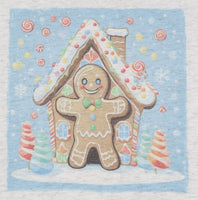 Nutmeg The Festive Gingerbread Man Light Granite T-Shirt